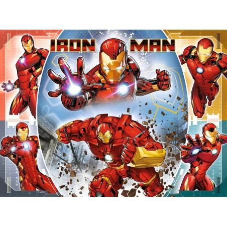 De gepantserde Avenger iron man 100 stukjes puzzel Ravensburger