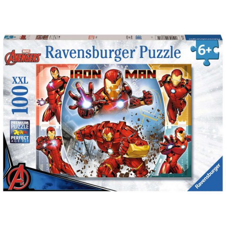 De gepantserde Avenger iron man 100 stukjes puzzel Ravensburger