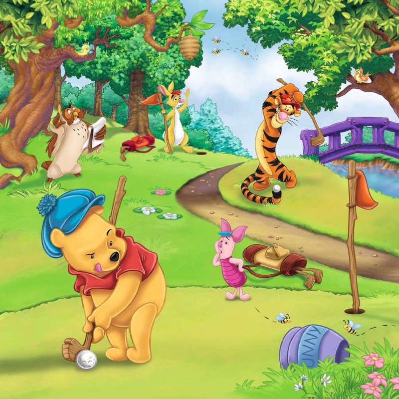 Winnie the Pooh, sportdag, 49 stukjes disney