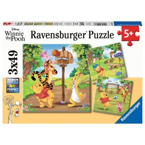 Winnie the Pooh, sportdag, 49 stukjes disney