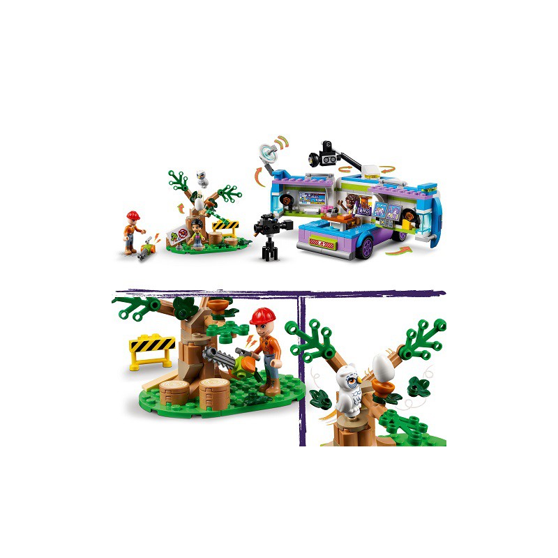 LEGO FRIENDS - 41749 Nieuwsbusje
