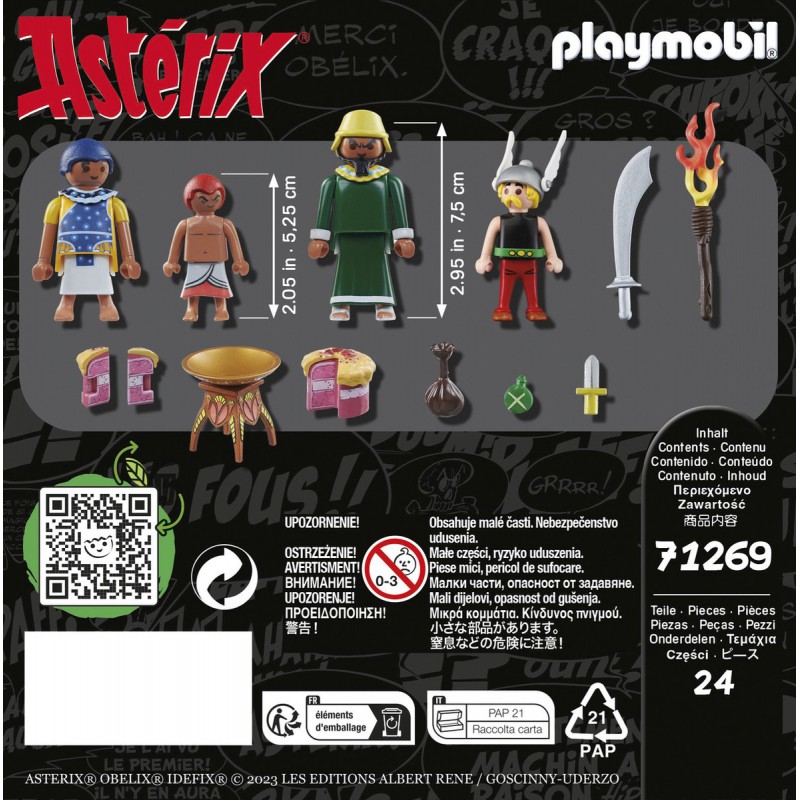 Playmobil - Asterix 71269 De vergiftigde taart van Pluriks