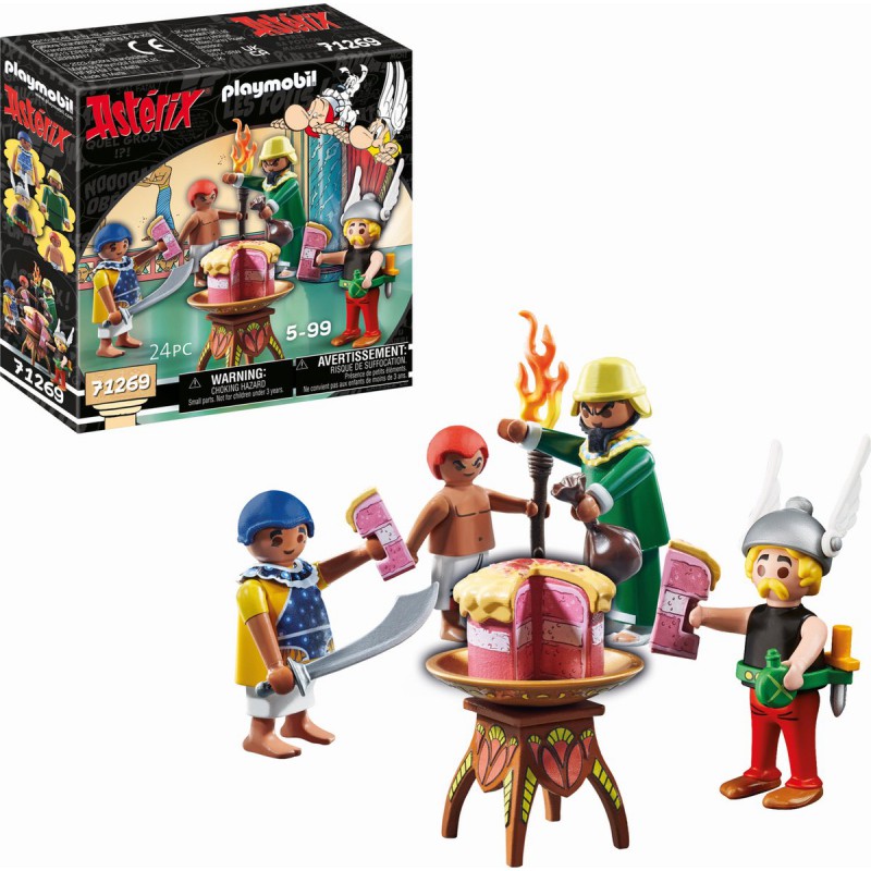 Playmobil - Asterix 71269 De vergiftigde taart van Pluriks