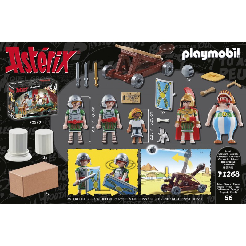 Playmobil - Asterix 71268 Tekenis en de strijd om het paleis