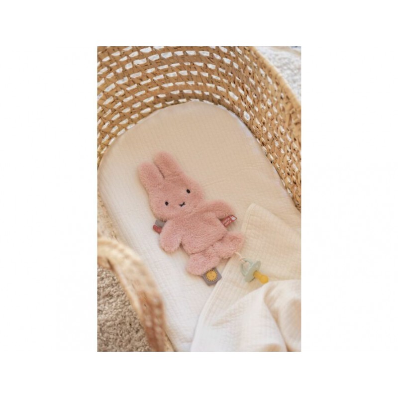 Nijntje spenendoekje fluffy pink