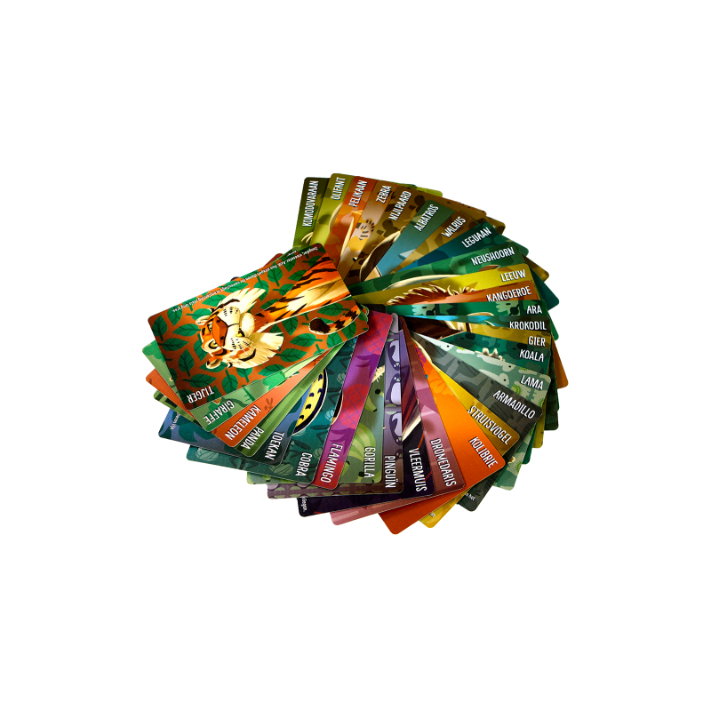 Similo Wilde Dieren- Kaartspel, 999 games