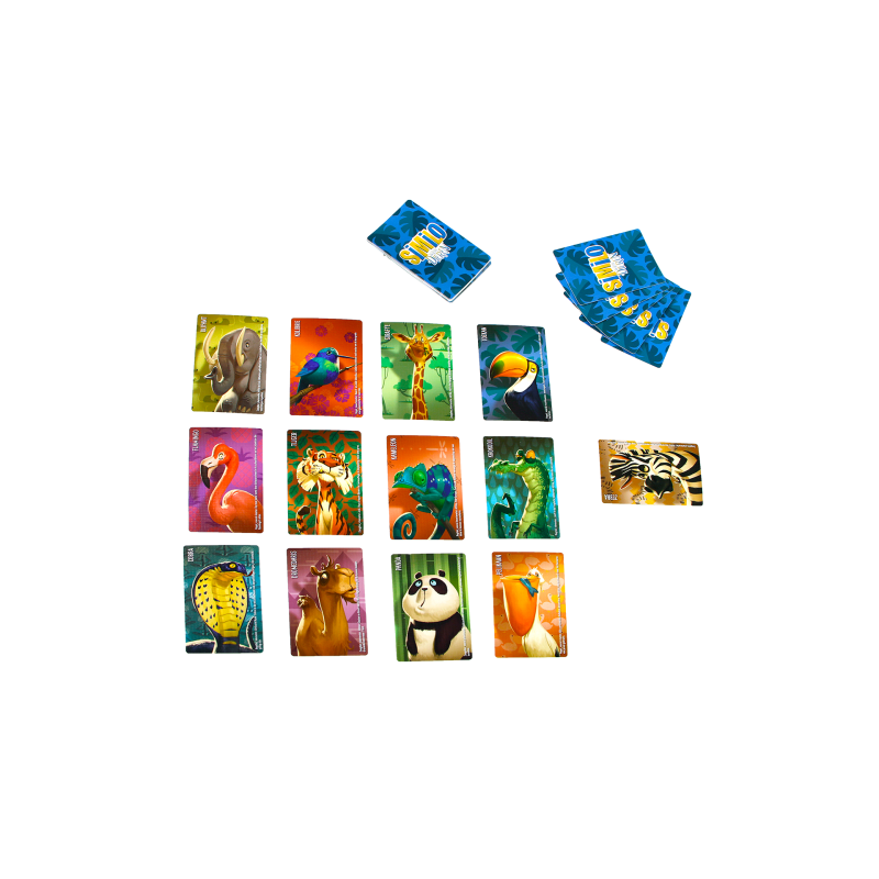 Similo Wilde Dieren- Kaartspel, 999 games
