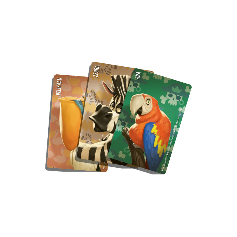 Similo Wilde Dieren- Kaartspel, 999 games