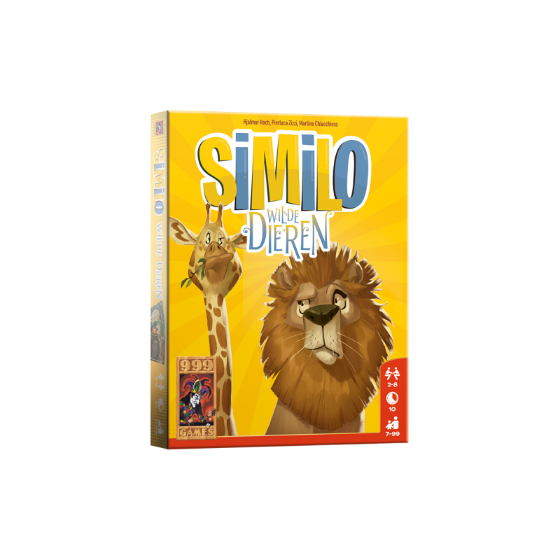 Similo Wilde Dieren- Kaartspel, 999 games