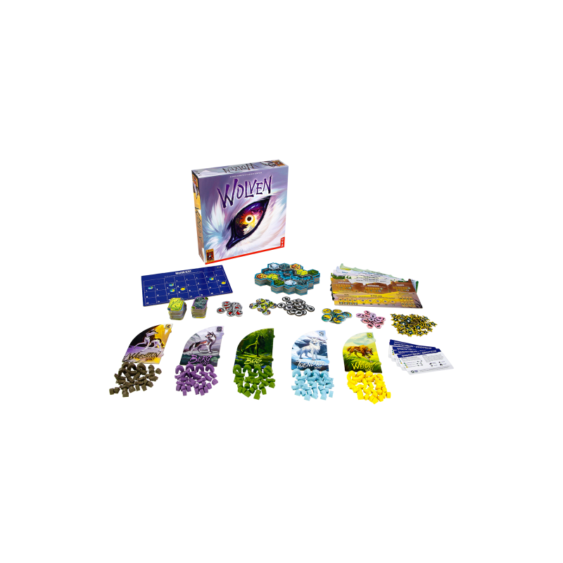 Wolven  - Bordspel, 999games