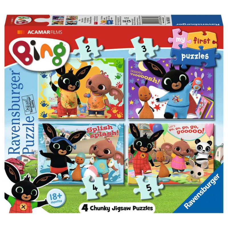 Bing Bunny, 2/3/4/5 stukjes Ravensburger
