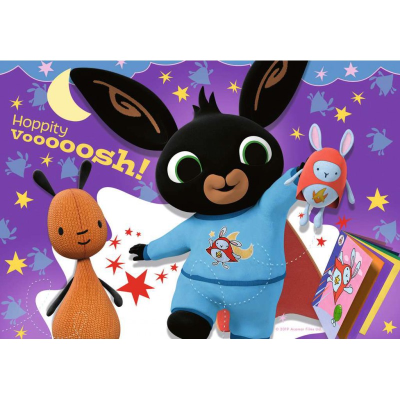 Bing Bunny, 2/3/4/5 stukjes kinderpuzzel Ravensburger