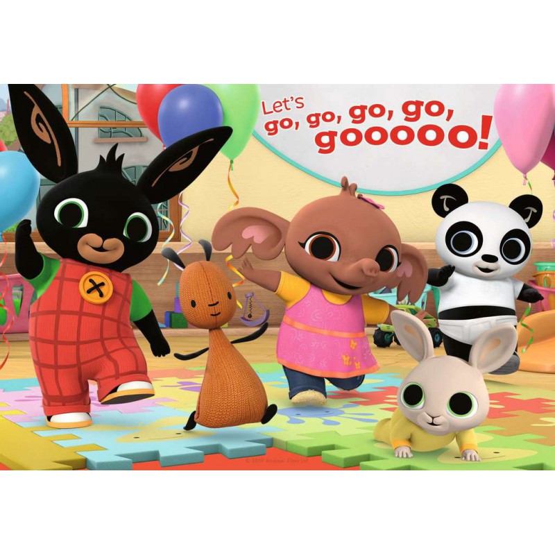 Bing Bunny, 2/3/4/5 stukjes kinderpuzzel Ravensburger