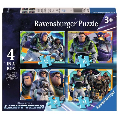 Disney Pixar Lightyear, 12+16+20+24p Ravensburger