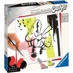 Schilderen op nummer Modern Minnie creart square Ravensburger