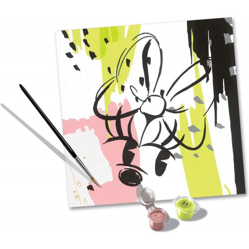 Schilderen op nummer Modern Minnie creart square Ravensburger