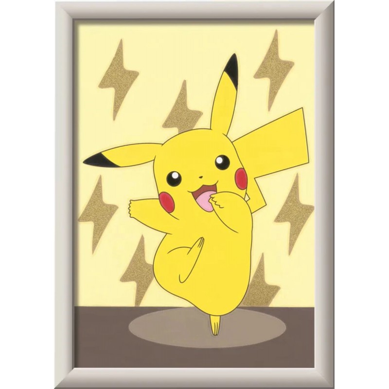 Schilderen op nummer, Pokémon, Pikachu Ravensburger
