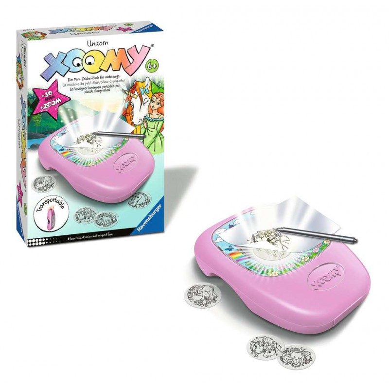 Xoomy midi Unicorn  Ravensburger compacte tekendoos