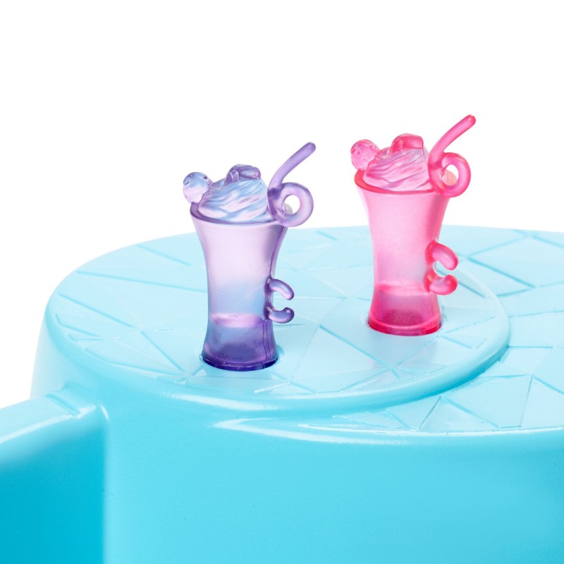 Barbie:  Zwembad met Barbie (blond)