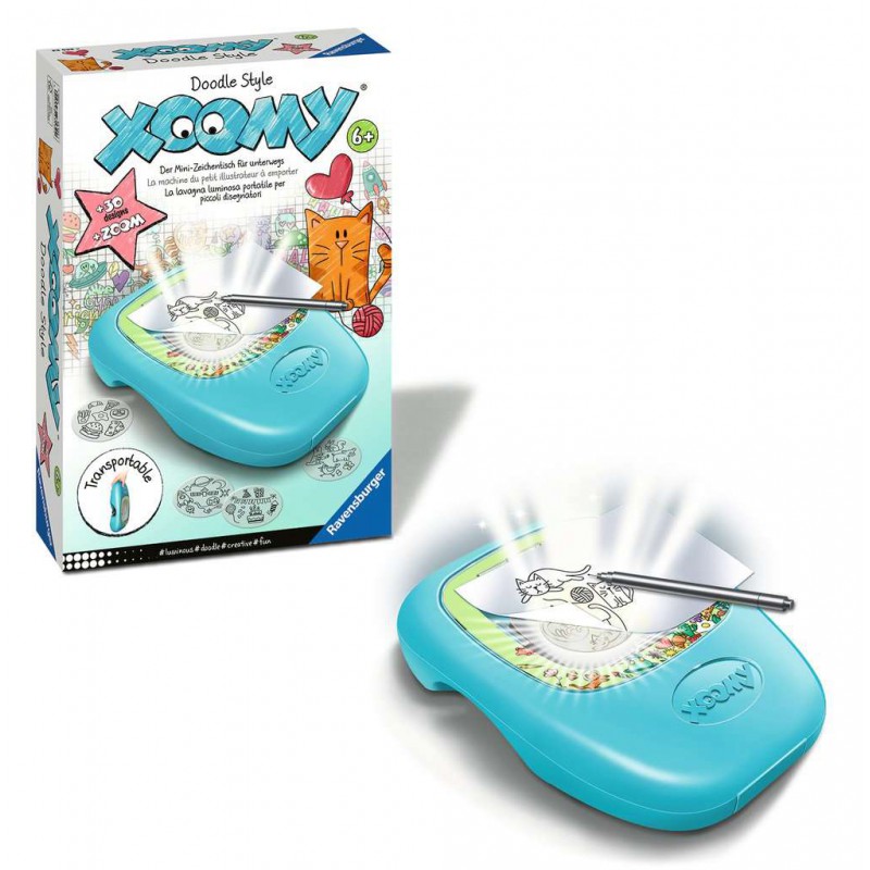 Xoomy midi Doodle style Ravensburger compacte tekendoos