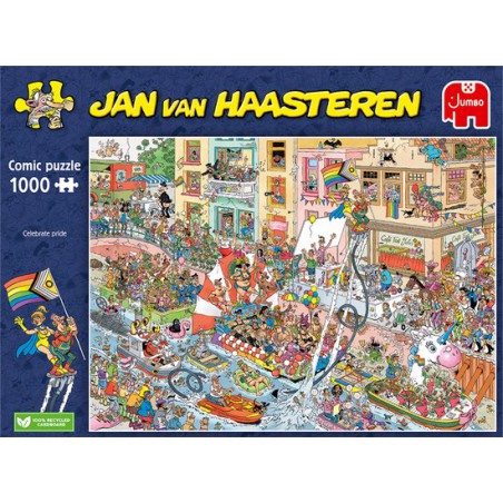 Jan van Haasteren Celebrate pride, 1000stukjes