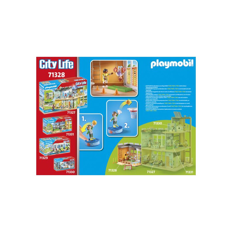 Playmobil - City Life 71328 Uitbreiding Sportschool