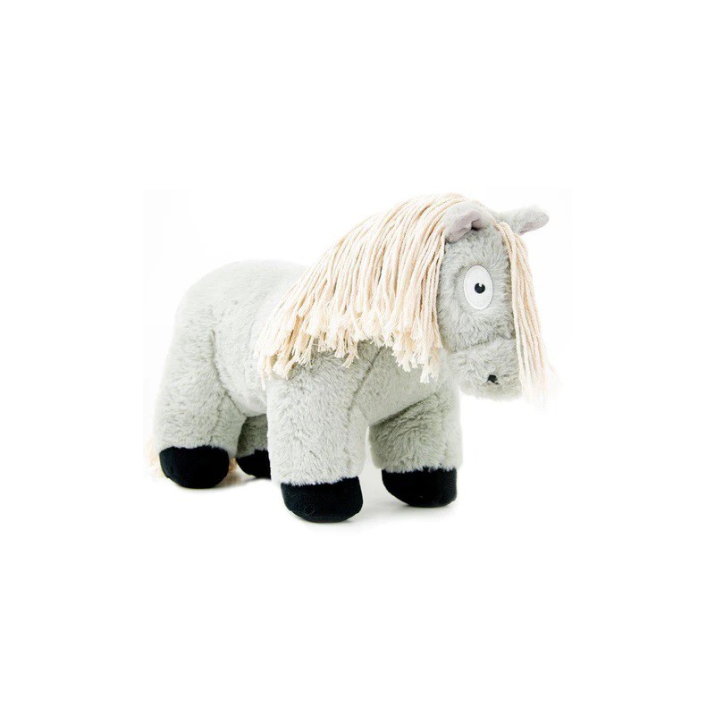 Crafty Ponies - Veulen Knuffel, Grijs 35cm