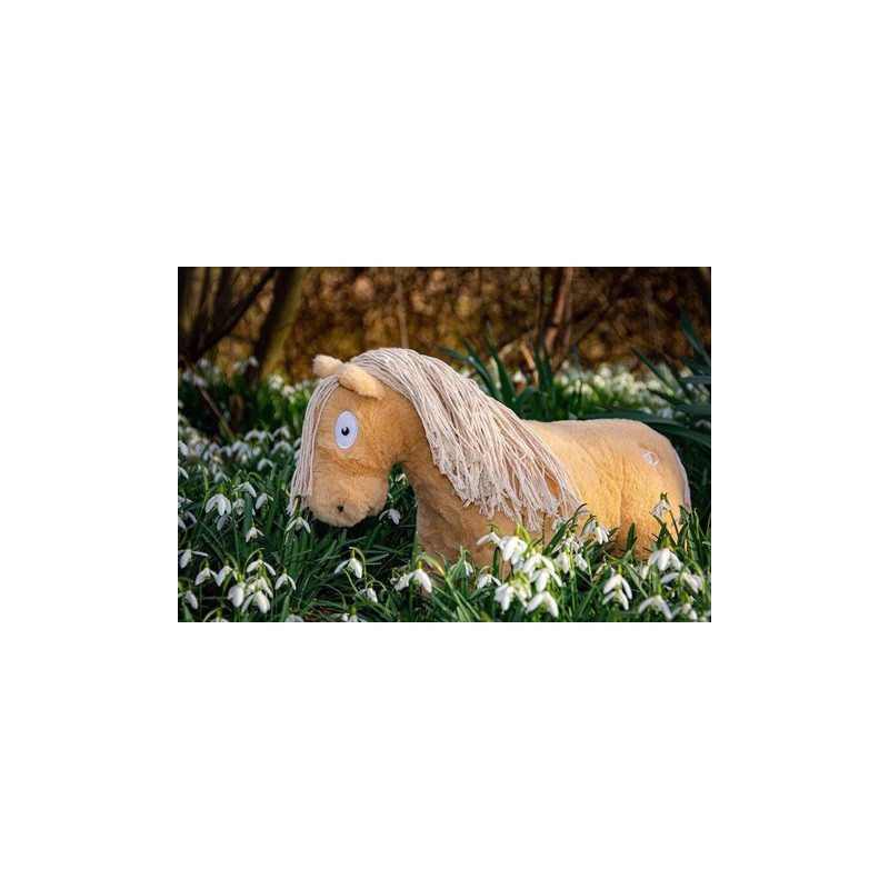 Crafty Ponies - Veulen Knuffel, Palomino 35cm