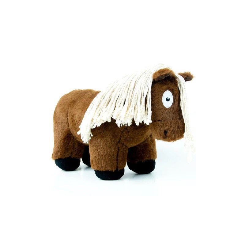 Crafty Ponies - Veulen Knuffel, bruin/wit 35cm