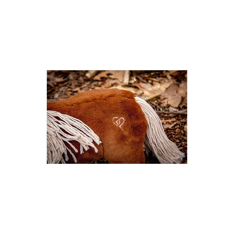 Crafty Ponies - Veulen Knuffel, bruin/wit 35cm