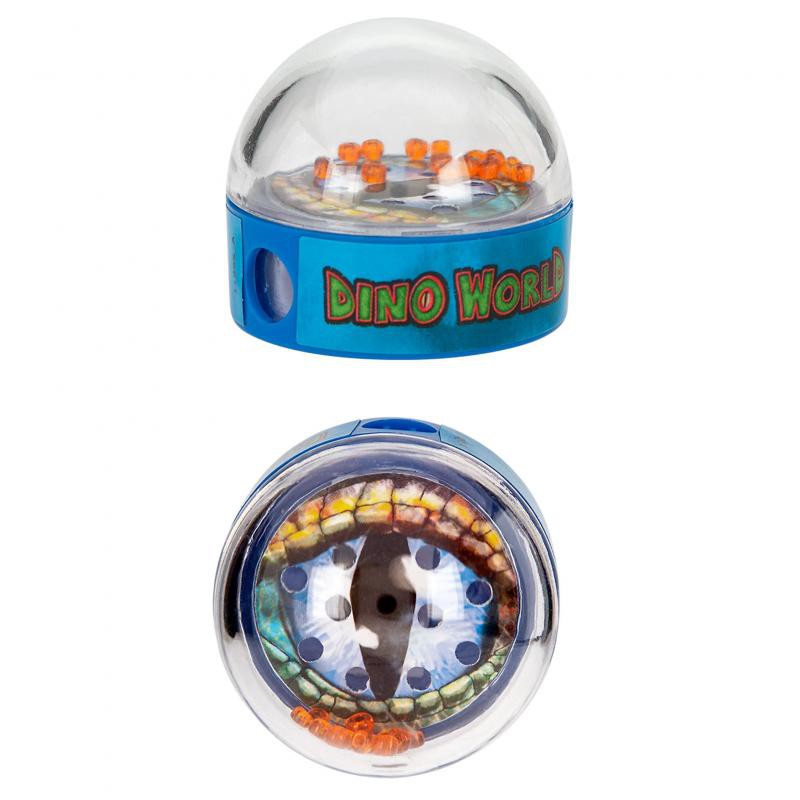 Dino World puntenslijper met geduldspel 11895