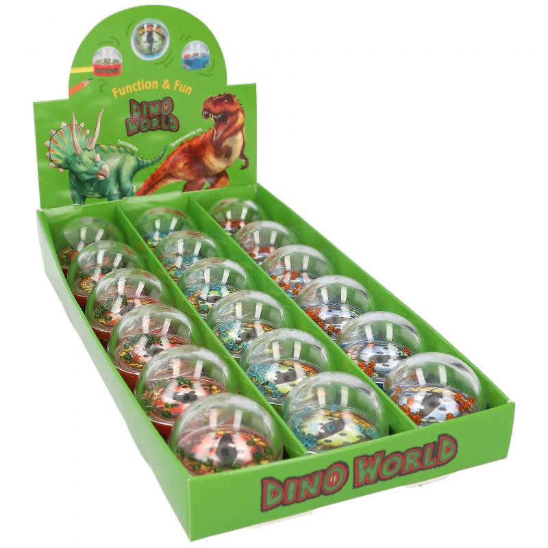 Dino World puntenslijper met geduldspel