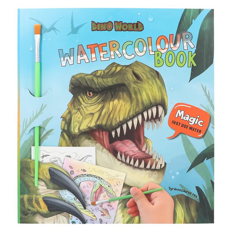 Dino World waterverf boek 12578