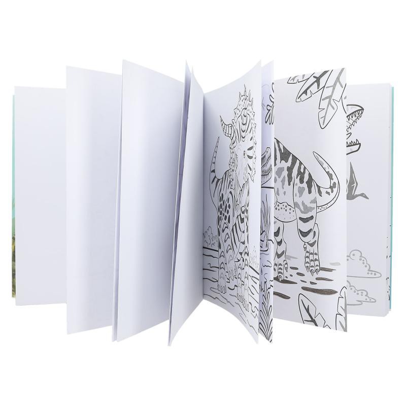 Dino World waterverf boek 12578