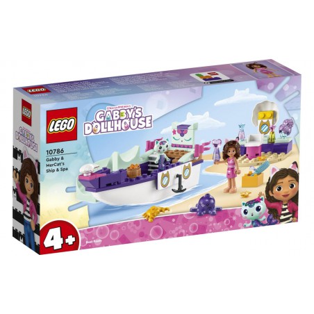 Lego - Gabby's Dollhouse Vertroetelschip van Gabby en Meerminkat 10786