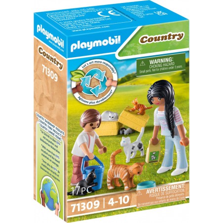 Playmobil Country - Kattenfamilie 71309
