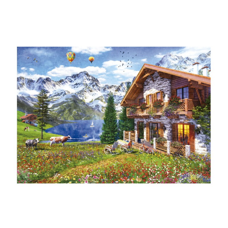 Alpine Chalet, 4000stukjes Educa