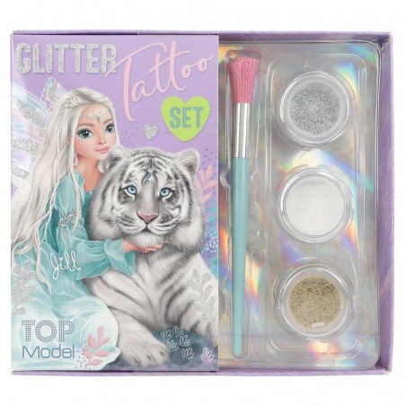 TOPModel glitter tattoos FANTASY TIGER 12518