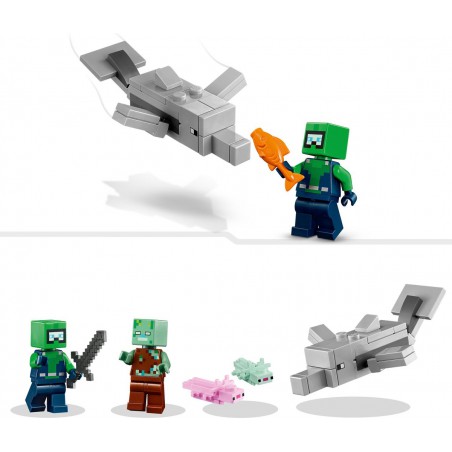 LEGO Minecraft - 21247 Het axolothuis