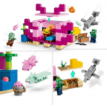 LEGO Minecraft - 21247 Het axolothuis