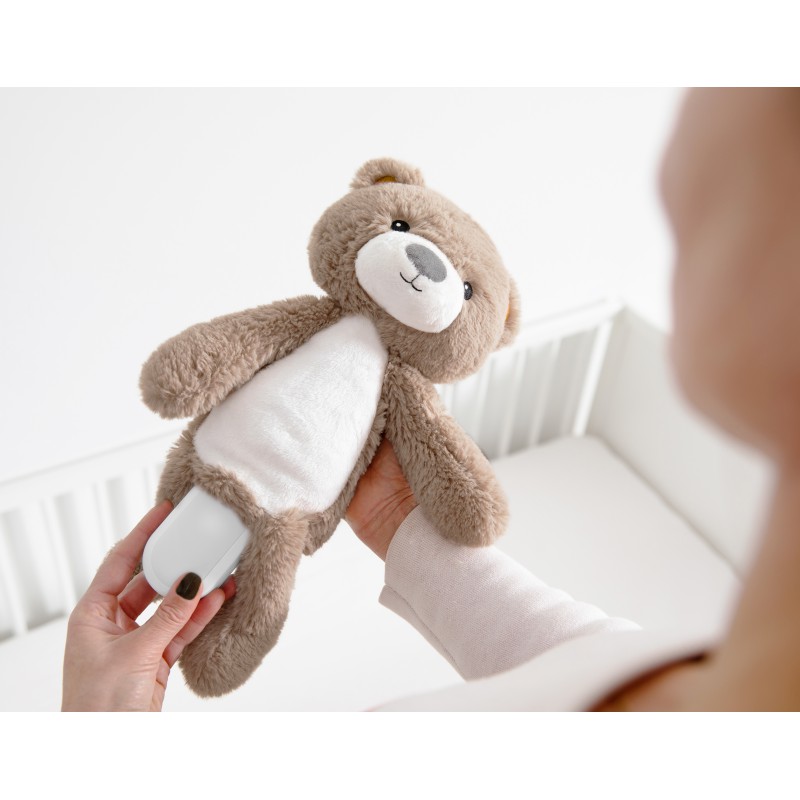 Zazu - Slaaptrainer beer Brody, taupe