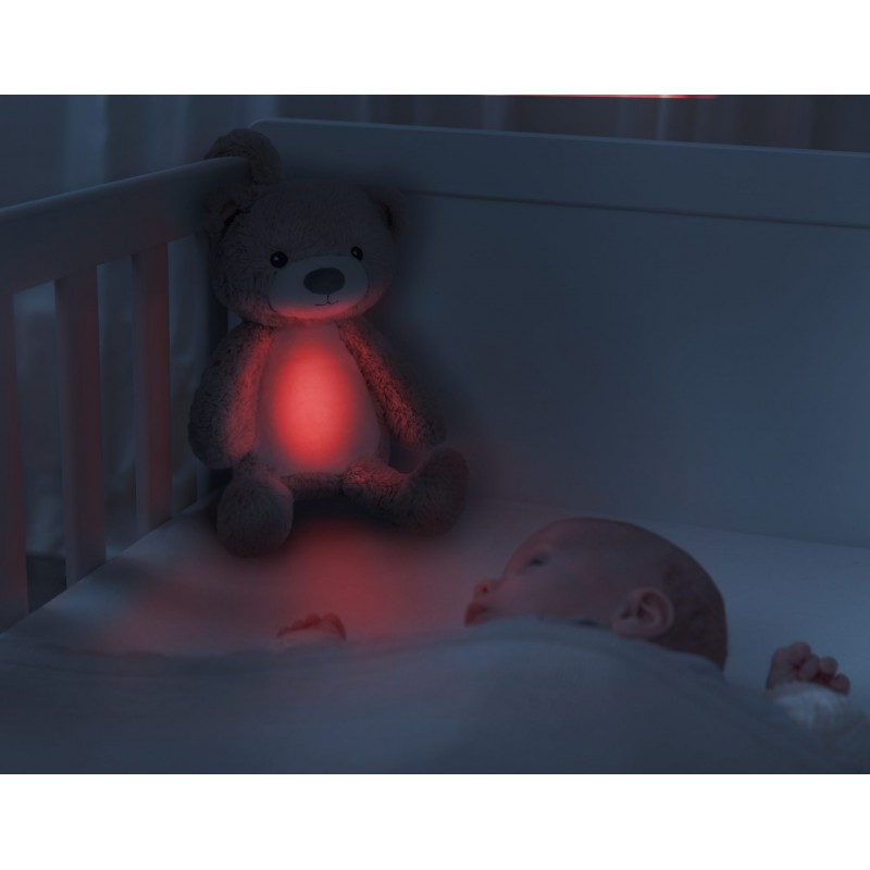 Zazu - Slaaptrainer beer Brody, taupe