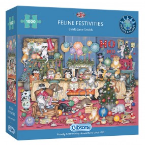 Feline Festivities,  (1000) Gibsons puzzel