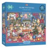 Feline Festivities,  (1000) Gibsons puzzel