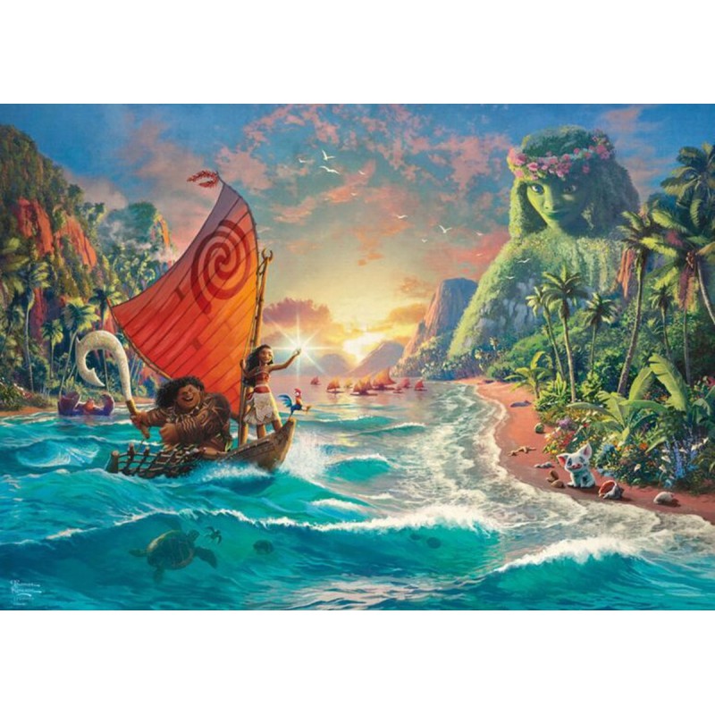 Disney Vaiana, Moana 1000 stukjes Schmidt