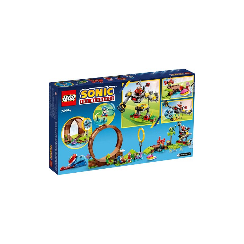 Lego: Sonic the Hedgehog - Sonics green hill zone loopinguitdaging 76994