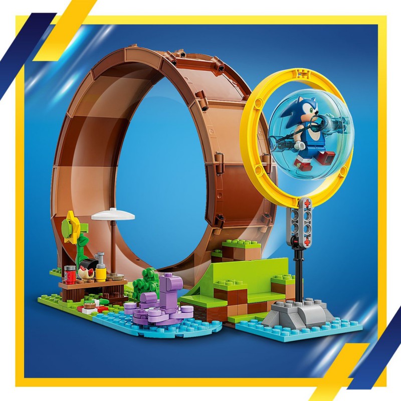 Lego: Sonic the Hedgehog - Sonics green hill zone loopinguitdaging 76994