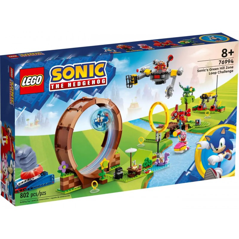 Lego: Sonic the Hedgehog - Sonics green hill zone loopinguitdaging 76994