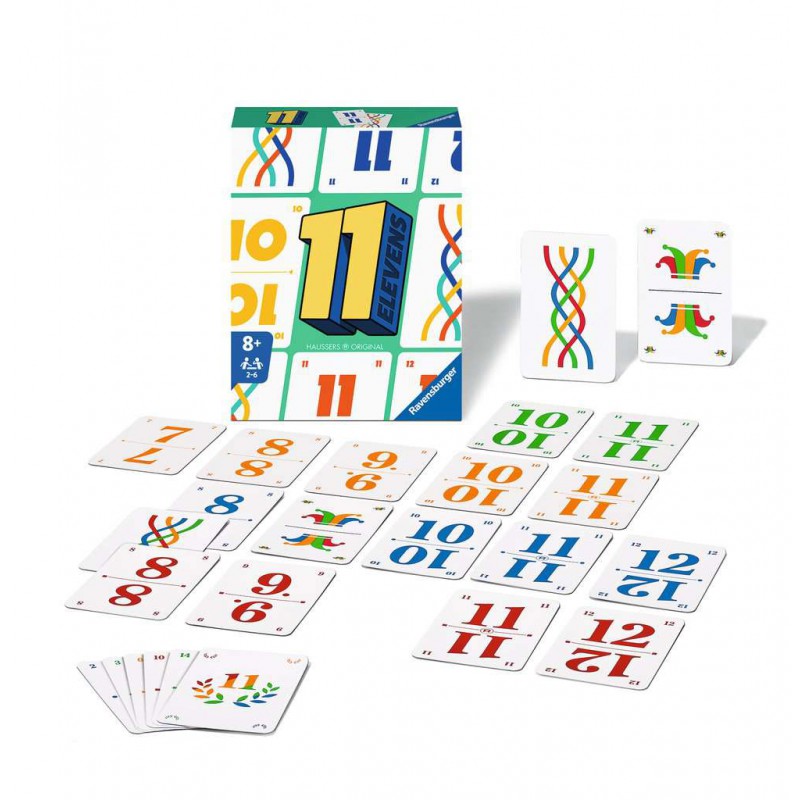Elevens, kaartspel ravensburger   2-6 spelers 8+