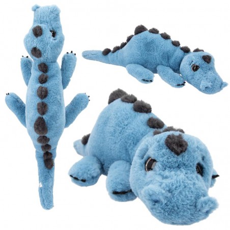 Dino World knuffel dino blauw 12519